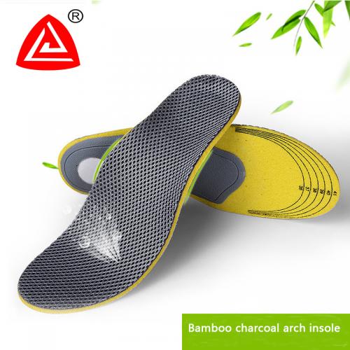 Bamboo charcoal insole